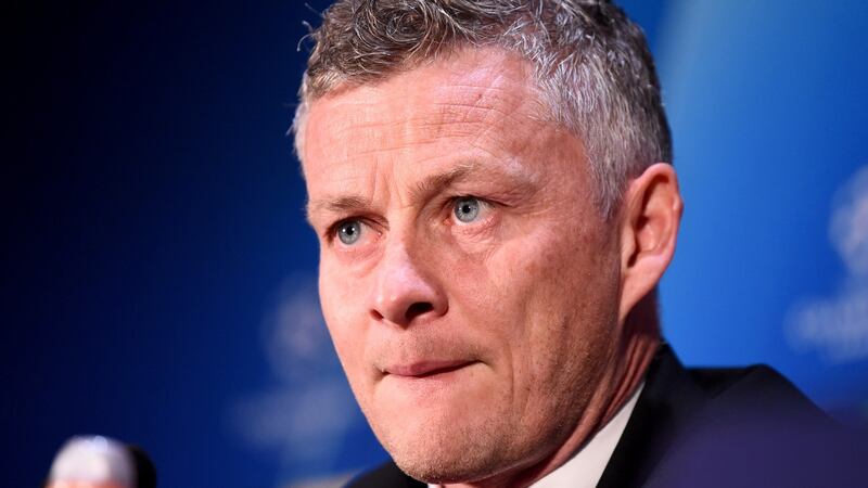 Manchester United manager Ole Gunnar Solskjær: ‘We’ve learnt from that PSG game.’ Photograph: Nathan Stirk/Getty Images