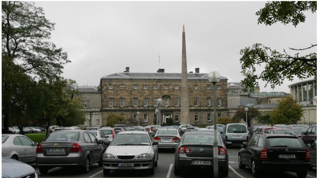 ‘Leinster House witnessed a bizzare spectacle yesterday. Government TDs and Senators appeared visibly relieved that their candidate had just lost an election’. Photograph: Bryan O’Brien