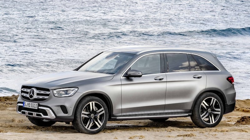 The steering on the Mercedes-Benz GLC 220d is sharper and more direct