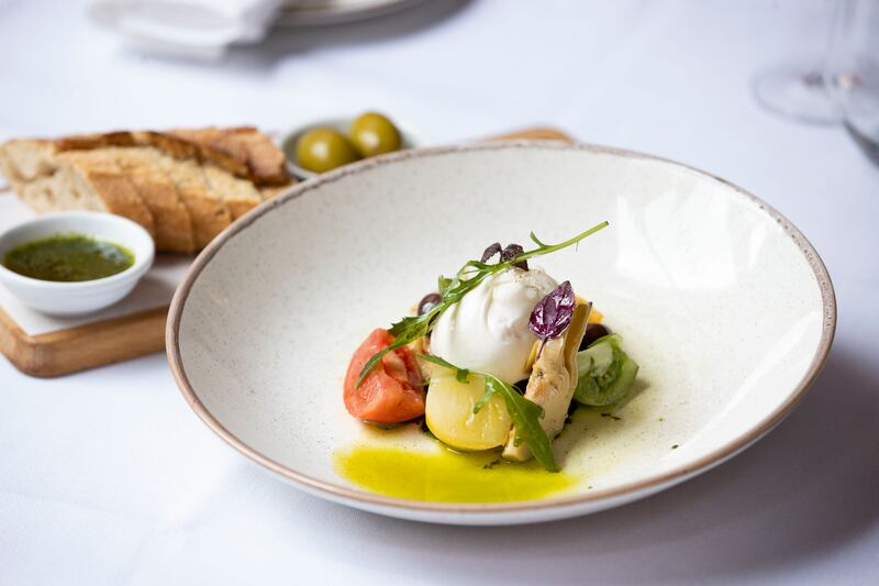 Flavours of France on the terrace at La Maison, Castle Market, Dublin. Photograph: Tom Honan for The Irish Times