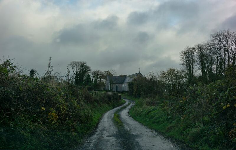 A country road in Cloghans