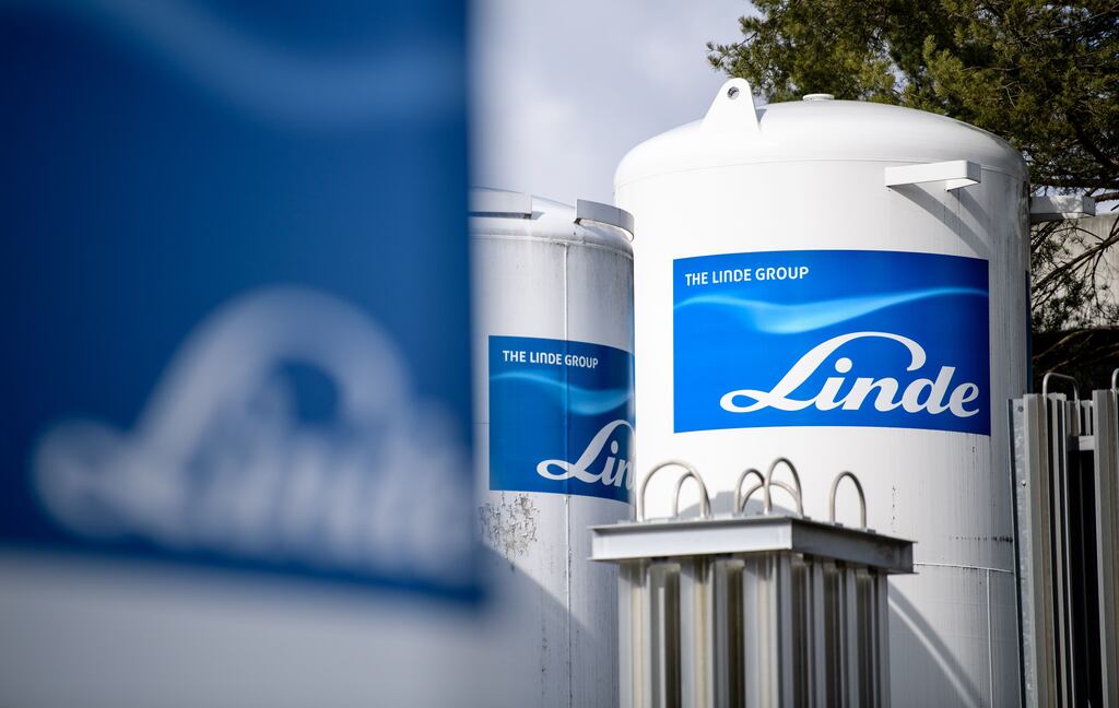 Irish-domiciled German industrial gas company Linde is reorganising its operations here as part of its plans to drop its dual stock market listing. Photograph: Matthias Balk/dpa/AFP