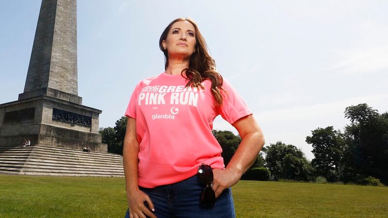 Great Pink Run ambassador, Elaine Crowley