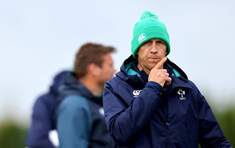 Ireland head coach Scott Bemand. Photograph: James Crombie/Inpho