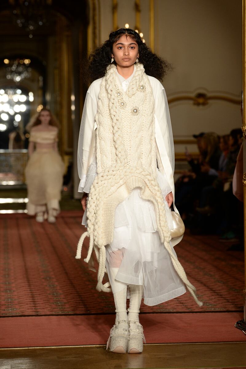 Simone Rocha at London Fashion Week. Photograph: Eamonn McCormack/BFC/Getty Images