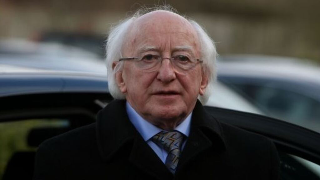 ’The banking sector has to come to the table with an instrument that can deal with those who are having short term liquidity (problems),’ the President has said. Photograph: Brian Lawless/PA