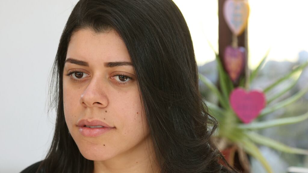 Paloma Aparecida Silva-Carvalho: was refused entry to Ireland when she arrived at Dublin airport’s Terminal 1 on Tuesday, and detained at the Dóchas women’s centre in Mountjoy prison overnight. Photograph: Joe O’Shaughnessy