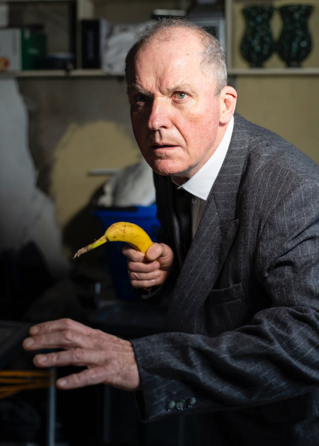 Peter Gowan in Country and Irish, a play by Patrick McCabe