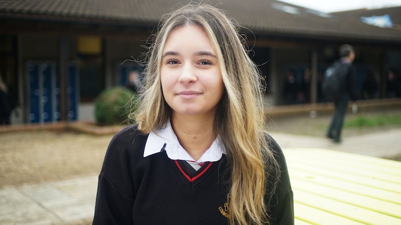 Megan Miclea: “I’d definitely like to stay here and work here and study here.” Photograph: Enda O’Dowd