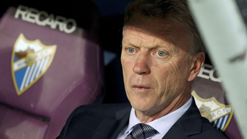 David Moyes is now coaching Real Sociedad in La Liga. Photograph: EPA