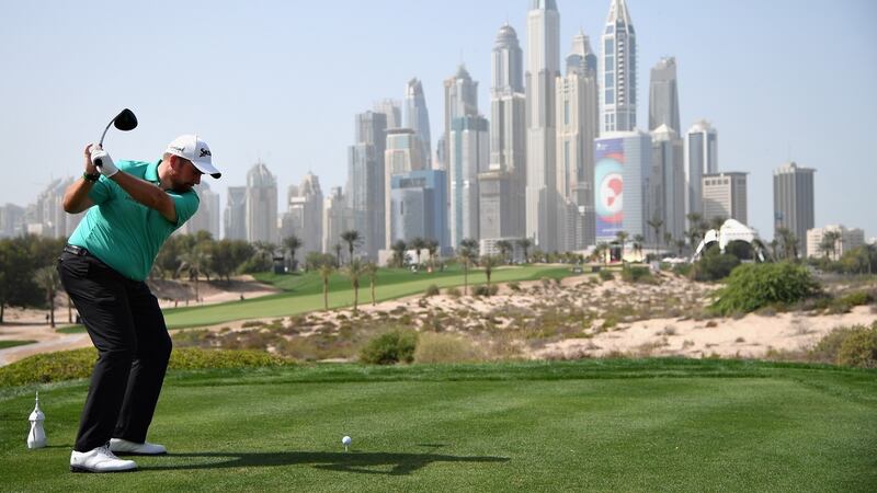 Shane Lowry closed his week in Dubai with a 67. Photograph: Ross Kinnaird/Getty