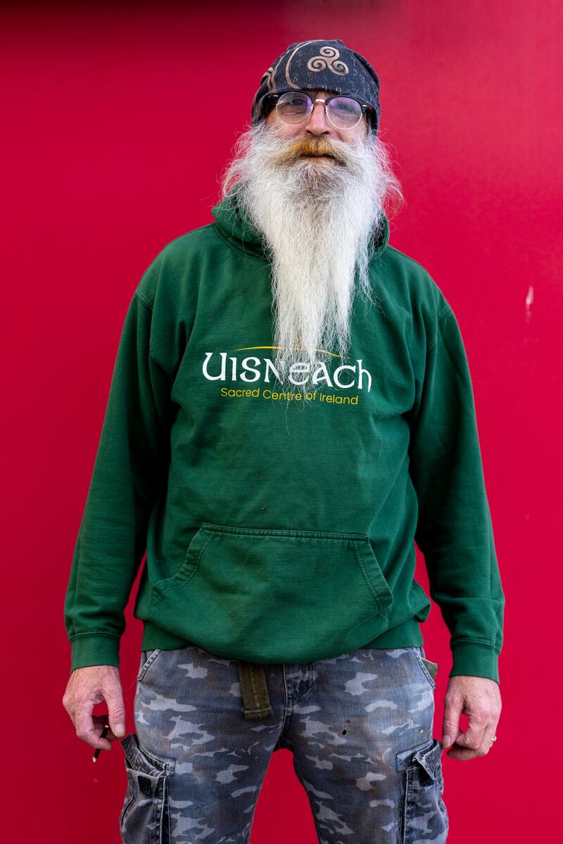 Mick Close, from Larne. Photograph: Tom Honan