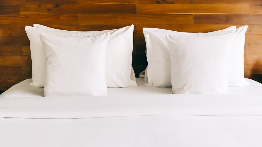 Sweet dreams are made of this: a clean uncluttered environment can help you get a good night’s sleep. Photograph: Getty