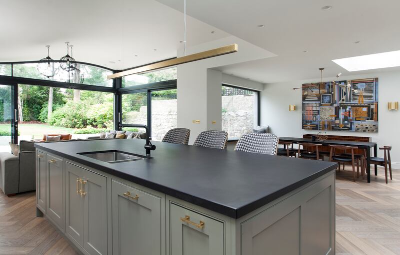 Looking back on to the dining area from the kitchen