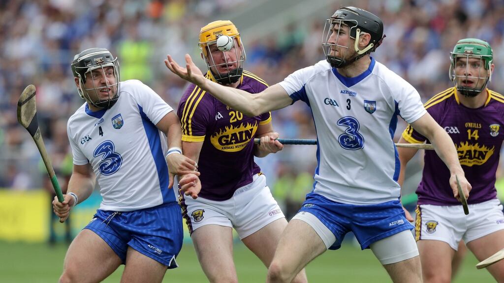 Waterford full back Barry Coughlan in against Wexford last weekend. Photograph: Inpho/Morgan Treacy