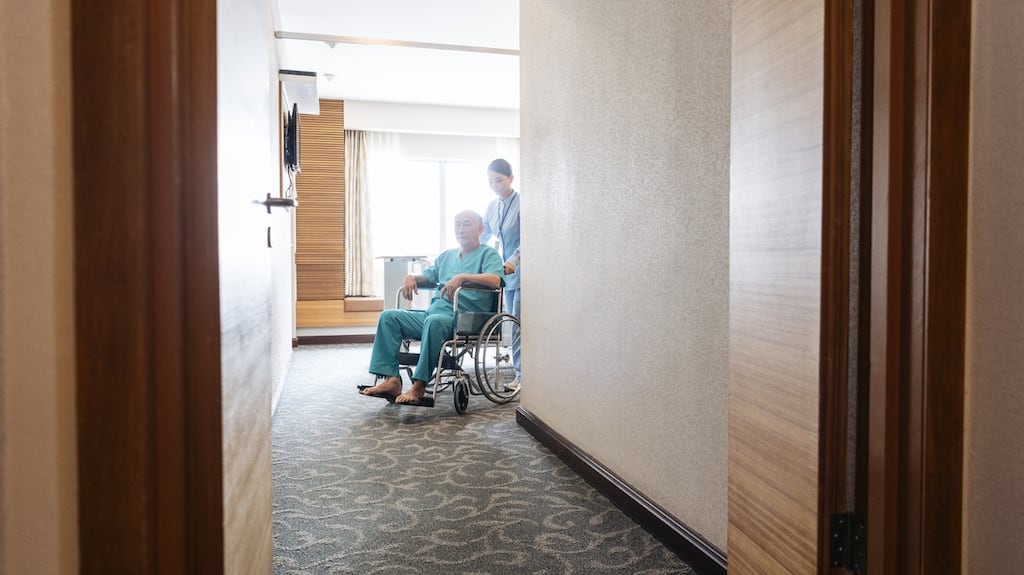 The court’s recommendations follow nine days of hearings on an impasse that affects almost 10,000 support staff including healthcare assistants, laboratory aides, technicians and porters. File photograph: Getty