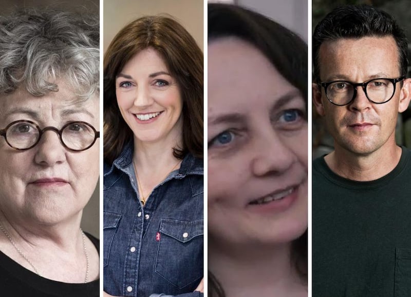 Best-director nominees Garry Hynes, Róisín McBrinn, Caitríona McLaughlin and Enda Walsh