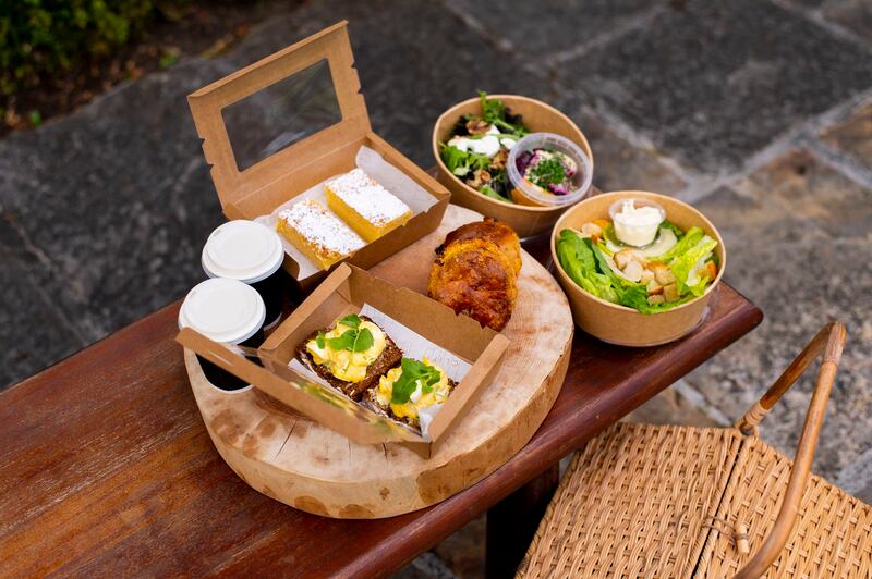 The Pantry Picnic from Cliff at Lyons.