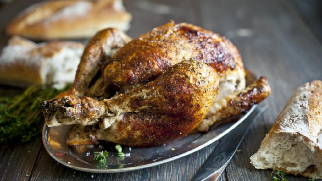 Sticky, tasty rotisserie chicken from Poulet Bonne Femme - perfect for summer picnics