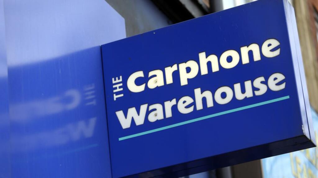 Carphone Warehouse, which is currently in merger talks with Dixons Retail, has reiterated full-year earnings guidance. Photo: Bloomberg