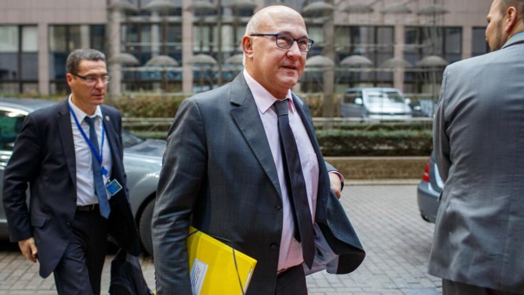 Michel Sapin, France’s finance minister, says the EU must not “become obsessed” with budget issues Photograph: Bloomberg