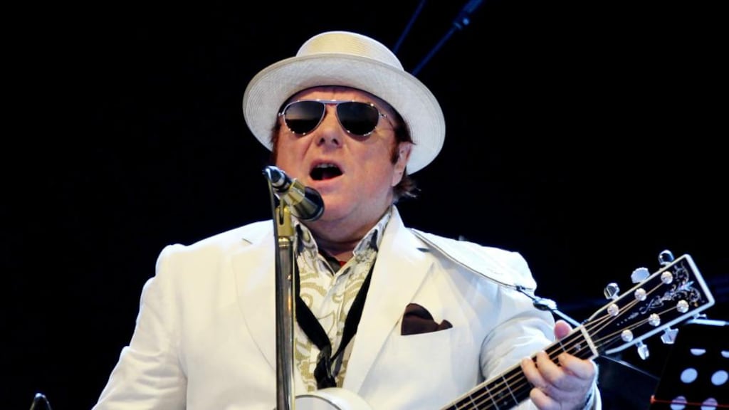 Van Morrison who has said he was ’honoured and delighted’ to have been granted the freedom of his native Belfast. Photograph: Gareth Fuller/PA Wire