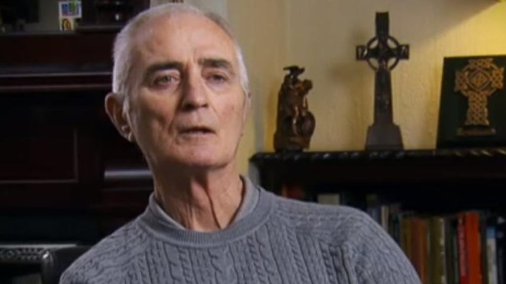 A screengrab of Gerard McKerr, one of The Hooded Men, from the RTÉ Investigations Unit documentary The Torture Files.