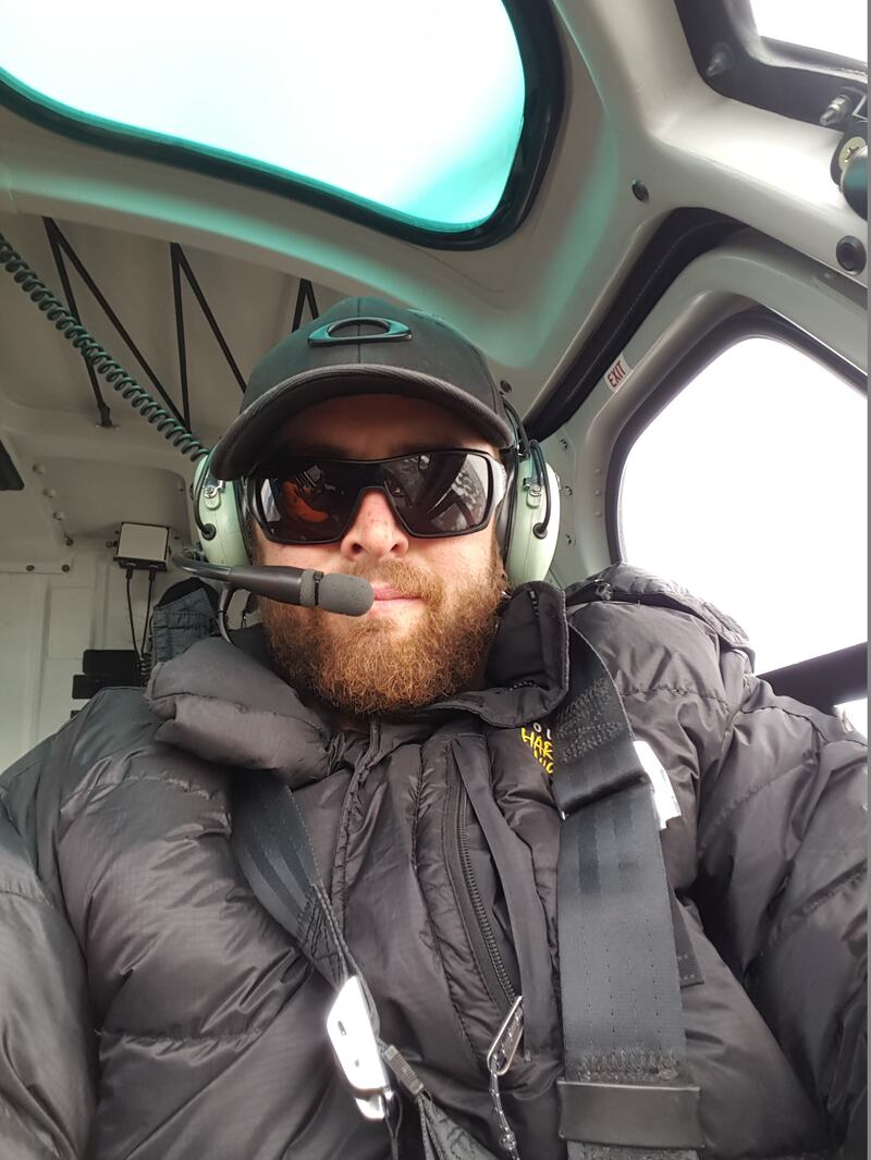 In the field: Jeff Dunne is a base camp manager in Antarctica