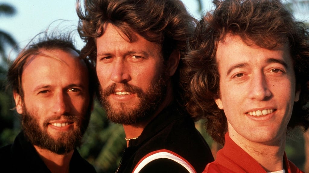 Barry, Robin and Maurice Gibb of The Bee Gees