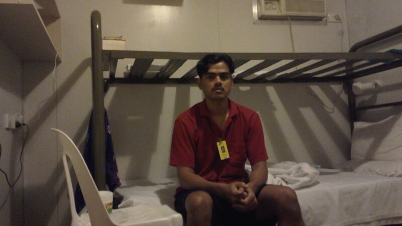 Habiburahman in 2011, during the 32 months he spent in Australian immigration detention. Photograph: Sophie Ansel