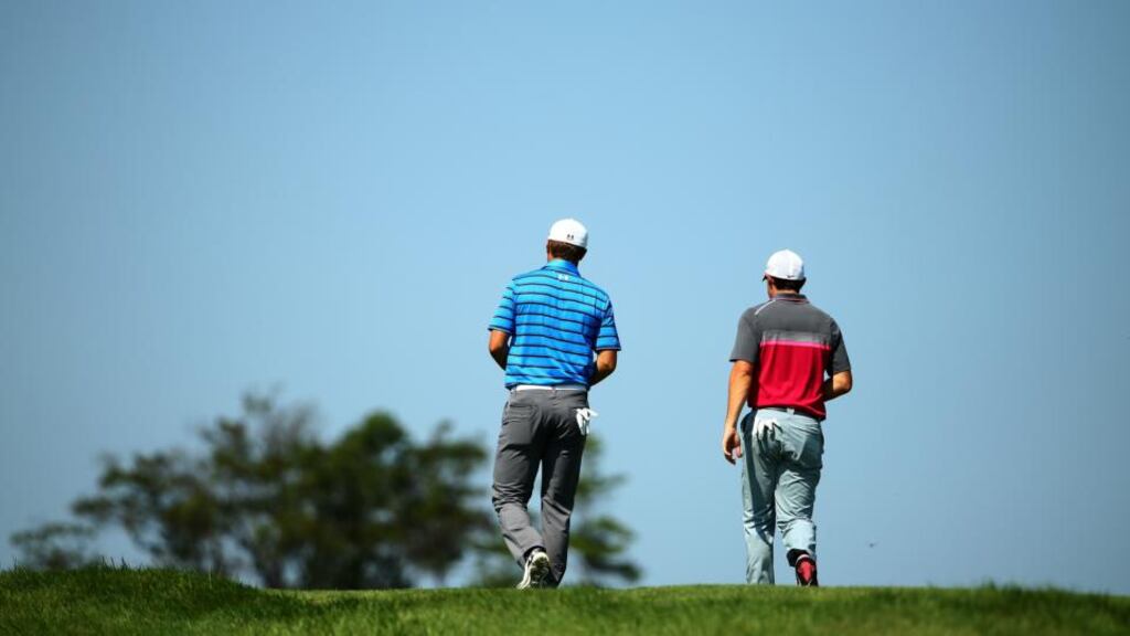 Jordan Spieth of the United States has overtaken Rory McIlroy as the World No1. Photograph: Richard Heathcote/Getty Images