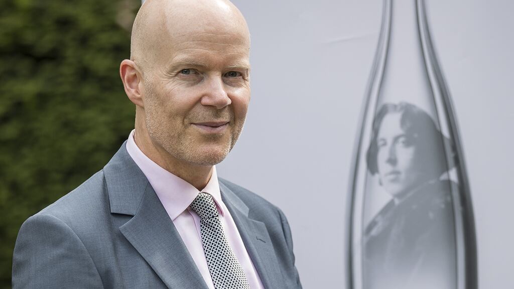 Rory McLoughney, sales and marketing director, Oscar Wilde Water. The company says it has seen significant growth in interest in its brand, both nationally and internationally