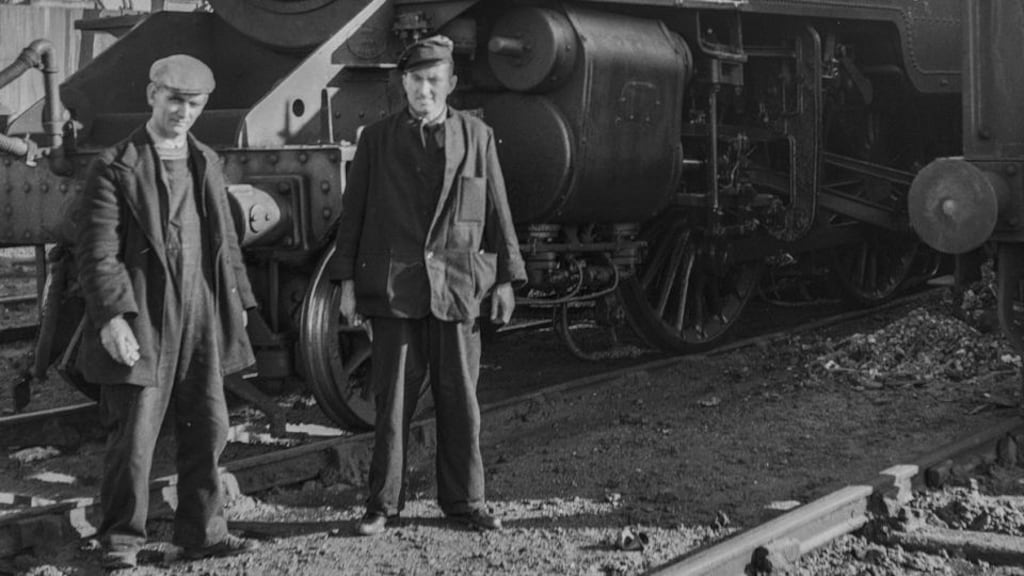 Old times: a photograph from the collection of the Irish Railway Record Society. Photograph: George Mahon/IRRS