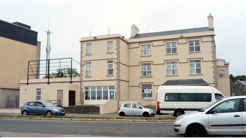 The Eglinton Hotel direct-provision centre in Galway. Photograph: Bryan O’Brien