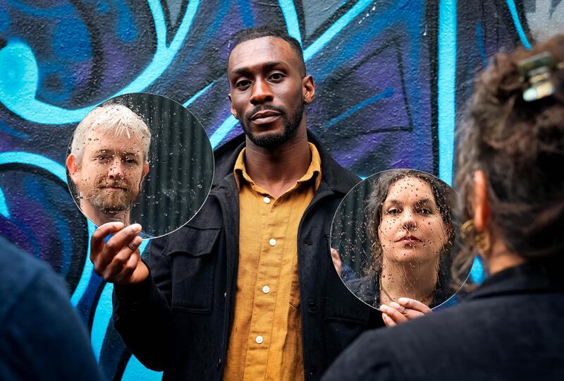 Colm Keegan, Olympio, Erin Fornoff. Photograph: Marc O'Sullivan