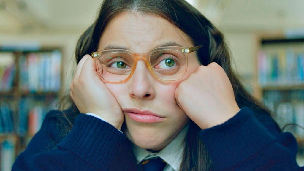 Beanie Feldstein graduates to leading lady in How to Build a Girl. Photograph: IFC Films