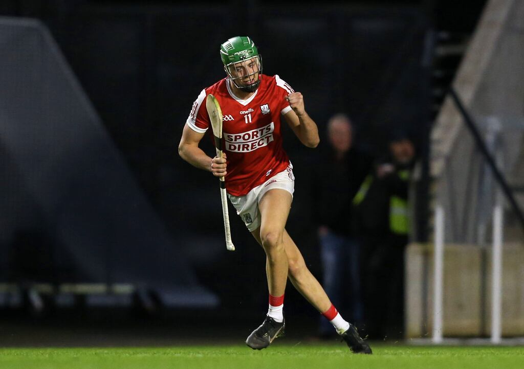 Two injury-time points from Ben Cunningham earned Cork victory over Limerick. Photograph: Ken Sutton/Inpho