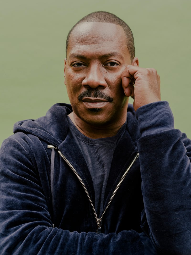 Eddie Murphy: ‘I’m mushier than I used to be.’ Photograph: Daniel Dorsa/New York Times