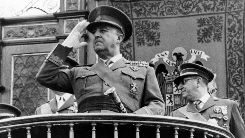 Spanish general Francisco Franco in the 1960s: the dying Franco became the butt of jokes before his death in 1975. Photograph: AFP/AFP/Getty Images
