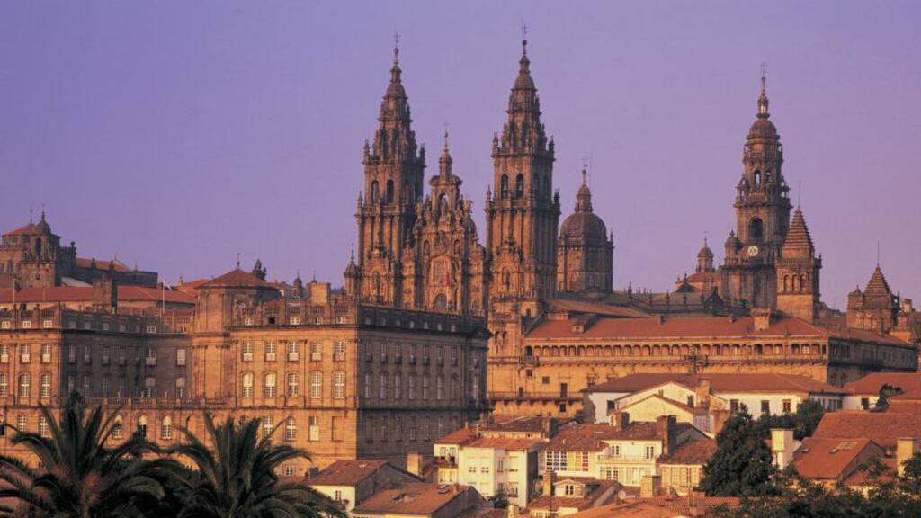 Cathedral at Santiago De Compostela, Galicia, Spain