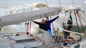 Boat that sailed around Arctic arrives in Westport
