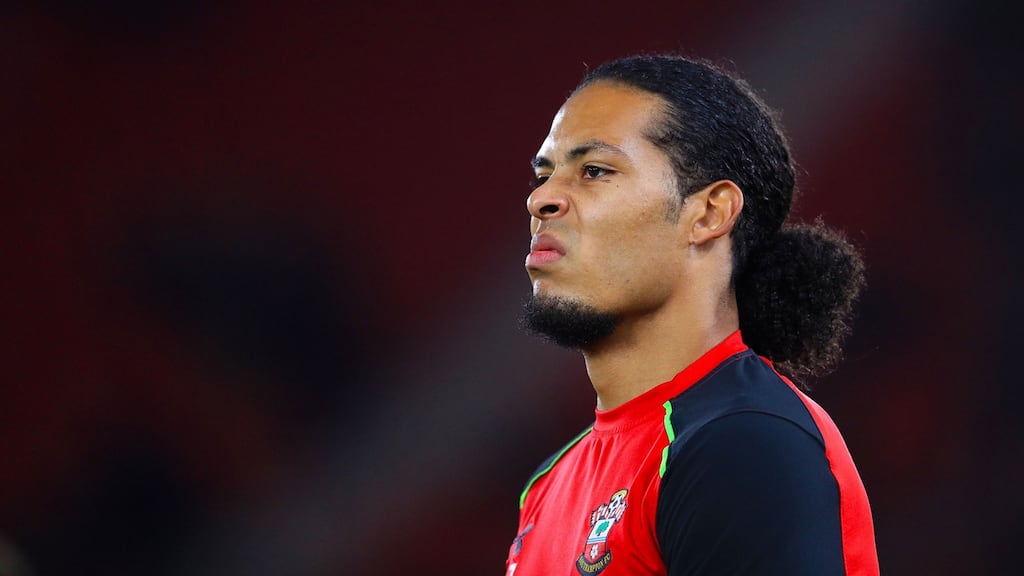 Virgil van Dijk: Chairman Ralph Kreuger said this week that the Southampton defender is going nowhere. Photograph: Adam Davy/PA Wire.