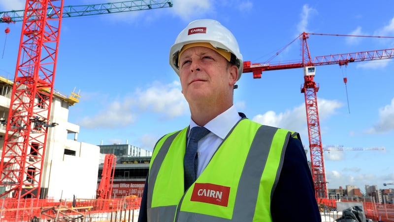 Cairn Homes chief executive Michael Stanley was named Irish Times Business Person of the Month in July. Photograph: Cyril Byrne