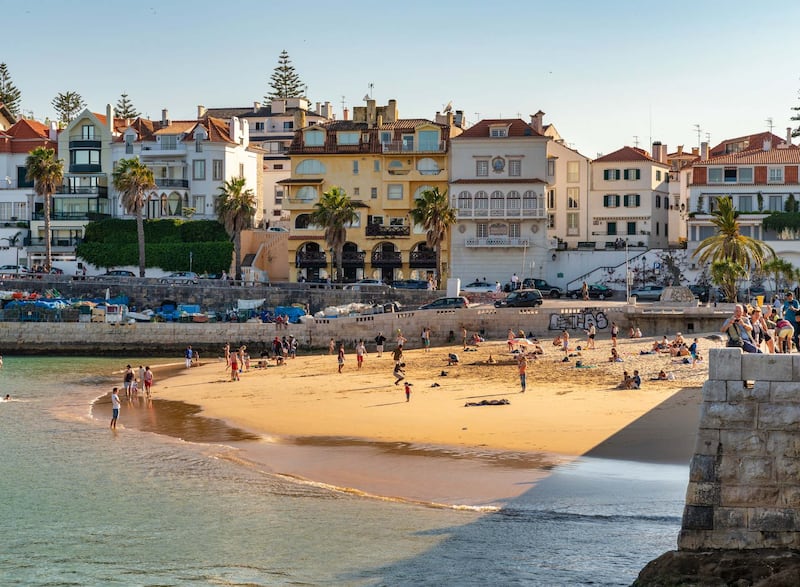 The seaside town of Cascais is short distance from Lisbon