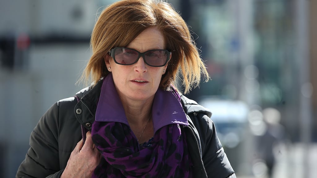 A defence counsel has questioned the evidence given by Mary Lowry (pictured) to the murder trial of Patrick Quirke, who is accused of the murder of her boyfriend Bobby Ryan. Photograph: Collins Courts.