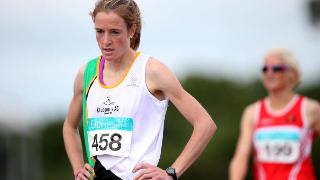Fionnuala Britton’s season’s best of 32:57.19 is almost a minute-and-a-half slower that her personal best which ranks her only 19th of the 26 starters. Photograph: Inpho