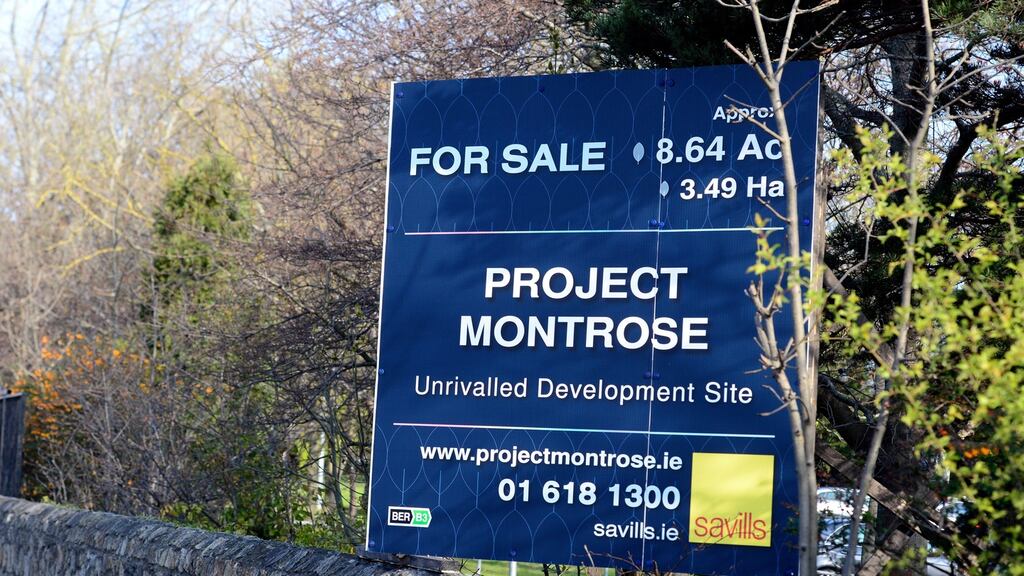 First-round bids were lodged on May 11th for the Montrose site, with the second round of offers due on June 8th. Photograph: Cyril Byrne