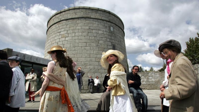 Bloomsday at the Martello tower at Sandycove, Dublin, in 2008. Photograph: Eric Luke