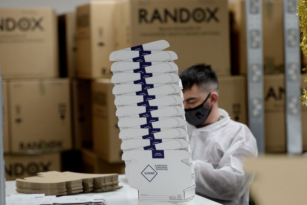 Randox became one of the so-called winners of the pandemic, making a fortune from testing and increasing its brand recognition. Photograph: Alan Betson