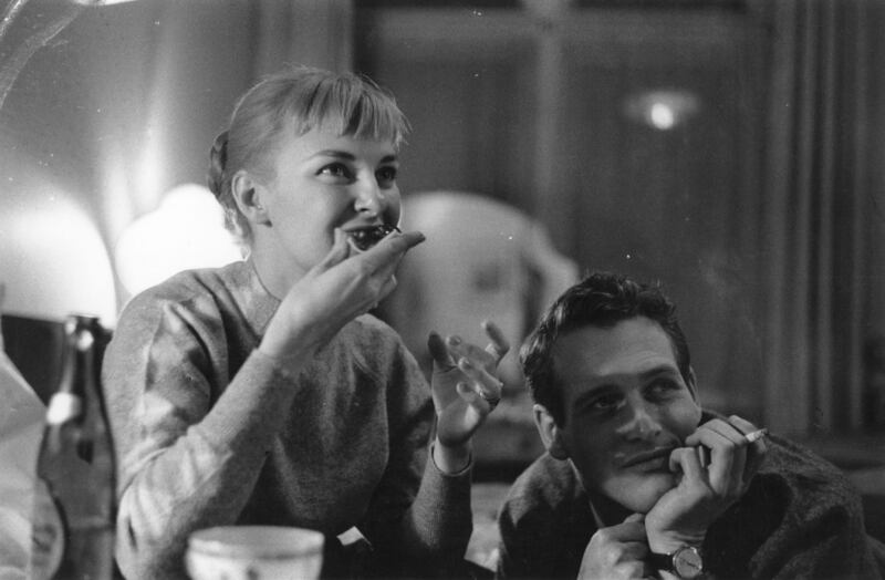 American actor Paul Newman with his wife, actress Joanne Woodward. Photograph: Alan Meek/Express/Getty Images